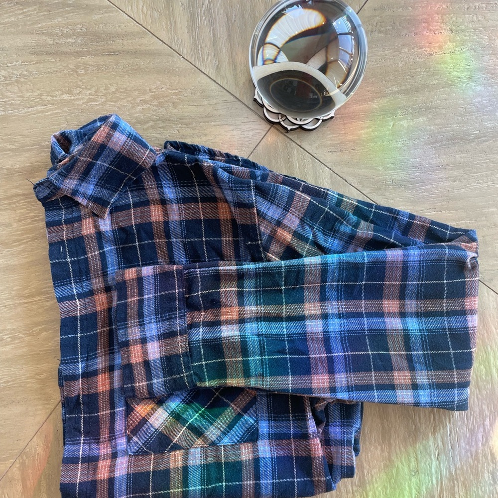 Flannel - super cute and comfortable!